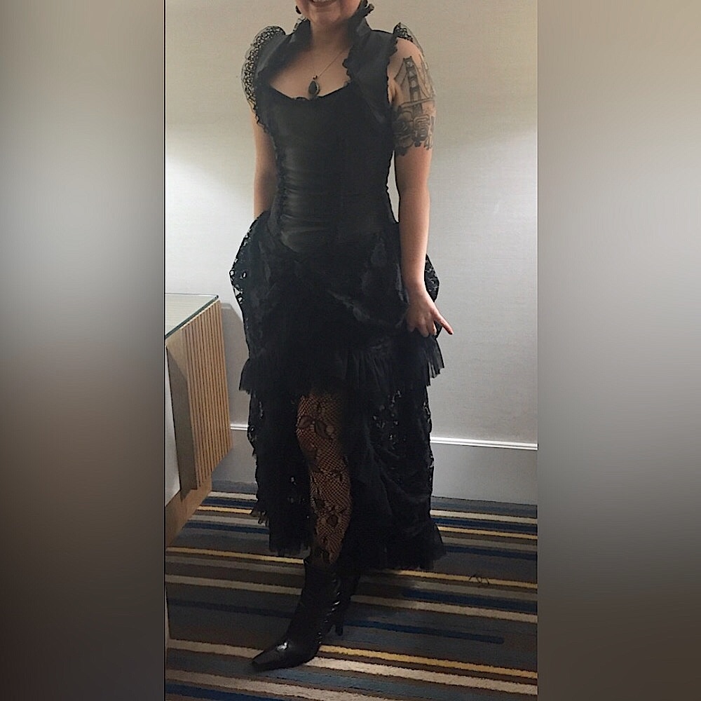 Burleska Corseted Victorian Goth Dress
